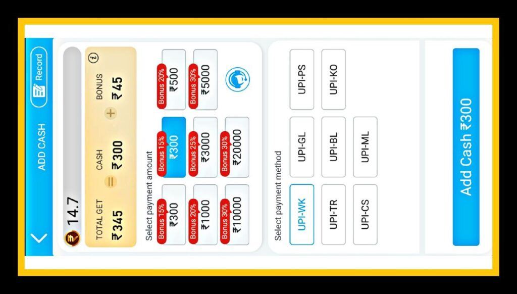 Add Cash Teen Patti Master